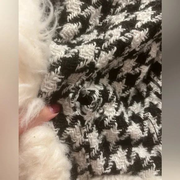 *SOLD ON EBAY* AZALEA WANG HOUNDSTOOTH JACKET - Picture 10 of 12